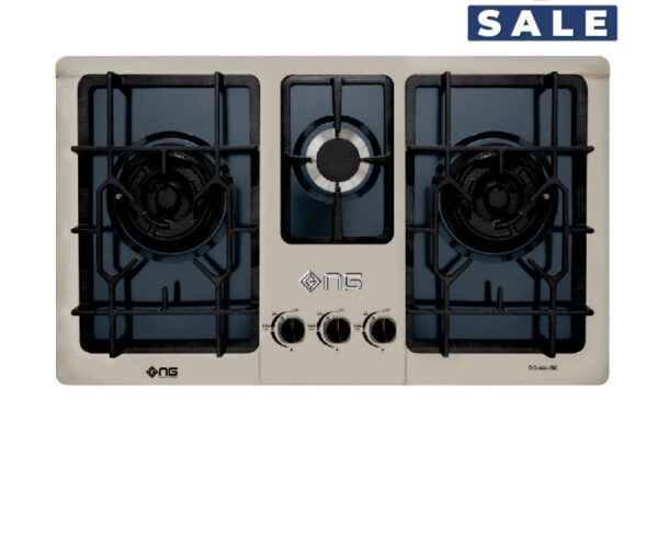 Nasgas 3 Burners Stainless Steel Built-in Hob DG-444 BK