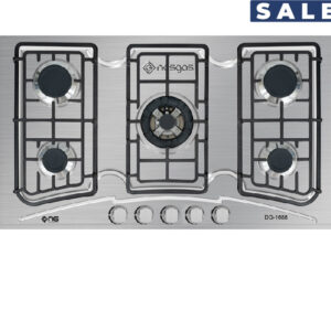 Nasgas 5 Burners Stainless Steel Built-in Hob DG-555