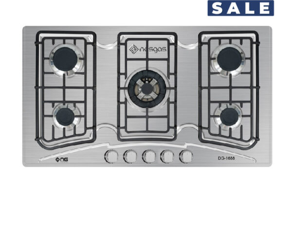 Nasgas 5 Burners Stainless Steel Built-in Hob DG-555