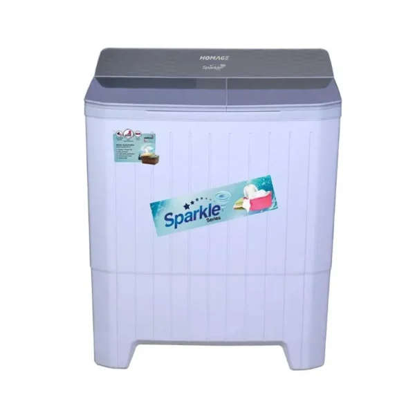 Homage 11Kg Twin Tub Semi-Automatic Washing Machine HW-49112G